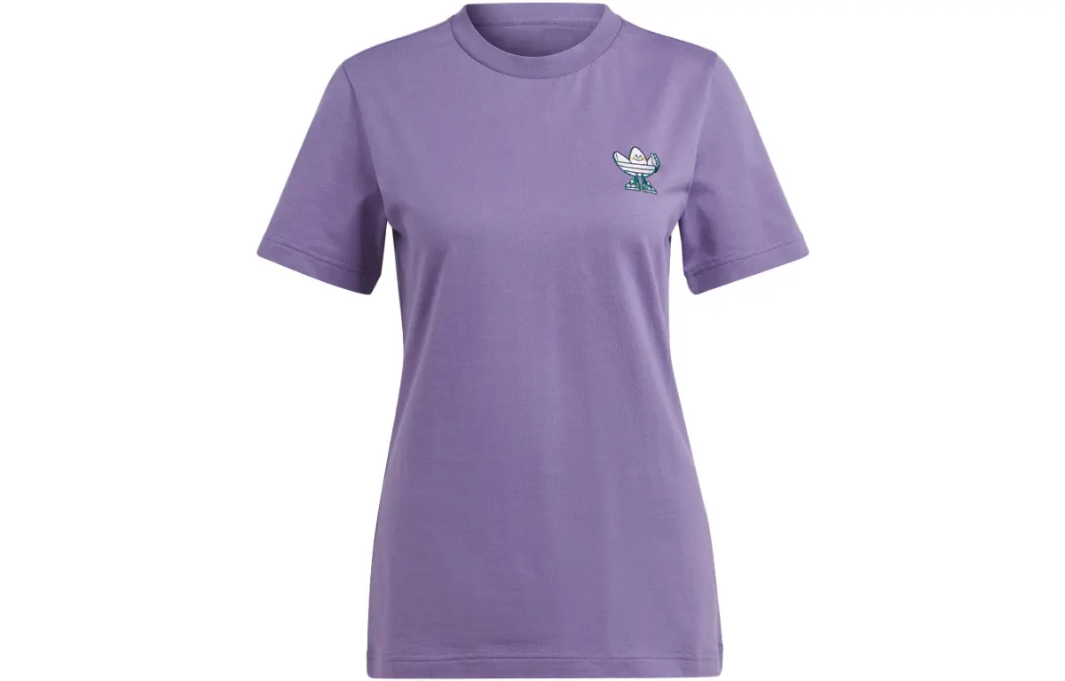 Adidas Originals T Shirt Women's Technology Purple