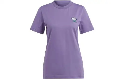 Adidas Originals T Shirt Women's Technology Purple