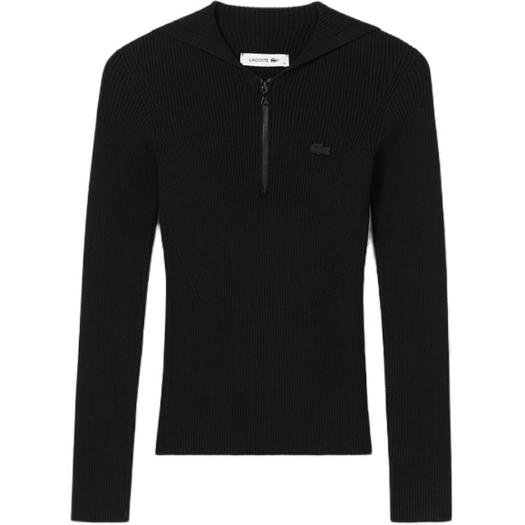 Женский худи LACOSTE LACOSTE (черный)