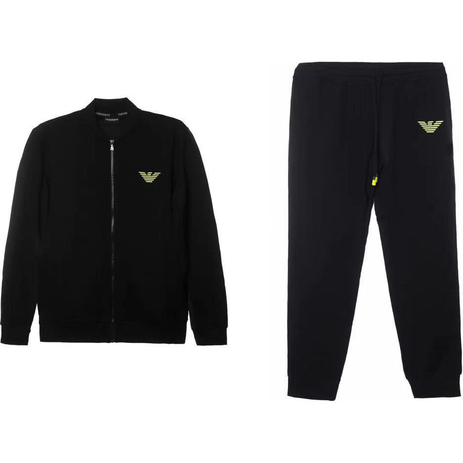 EMPORIO ARMANI FW24 Casual Sportswear Unisex Black
