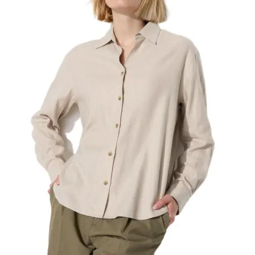 UNIQLO Shirt Women's Dark Beige