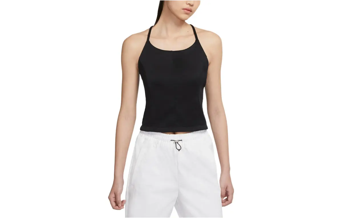 Nike Camisoles Women's Black Moderate Halter Neck