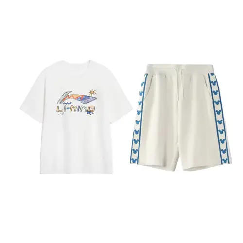 Li Ning Sports Fashion Collection Casual Sportswear Unisex White