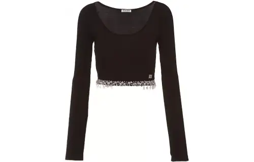 MIU MIU SS23 Knitwear Women's Black