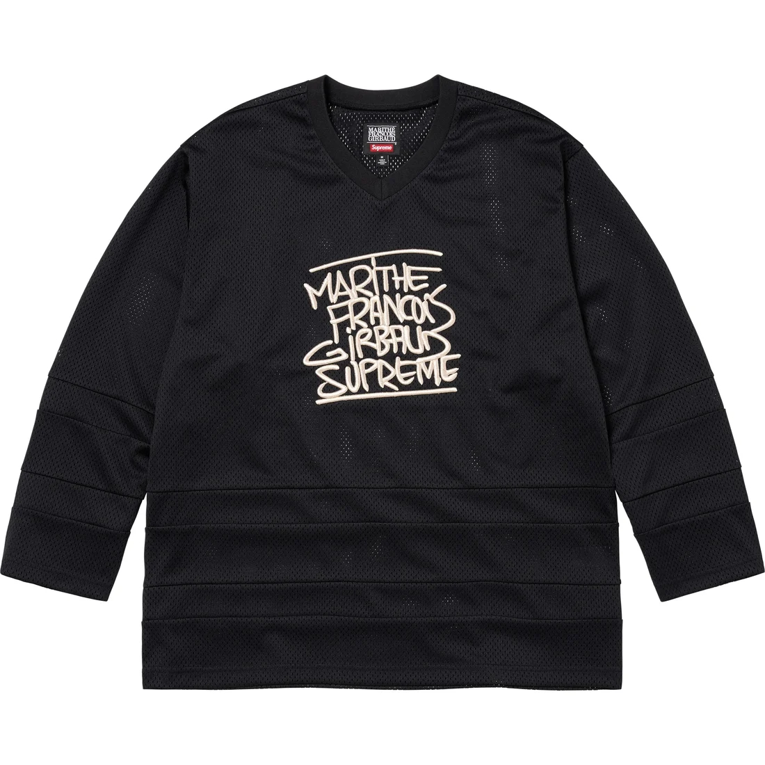 Supreme x Marithé + François Girbaud embroidered-logo jersey