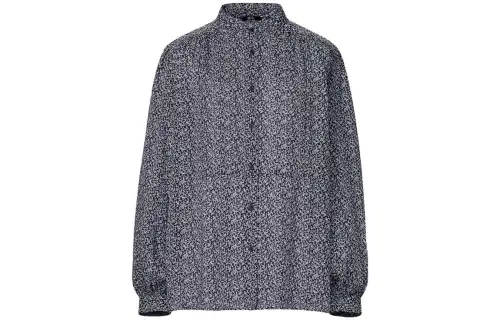 UNIQLO X Clare Waight Keller Shirts Women's Black Stand Collar Moderate Other