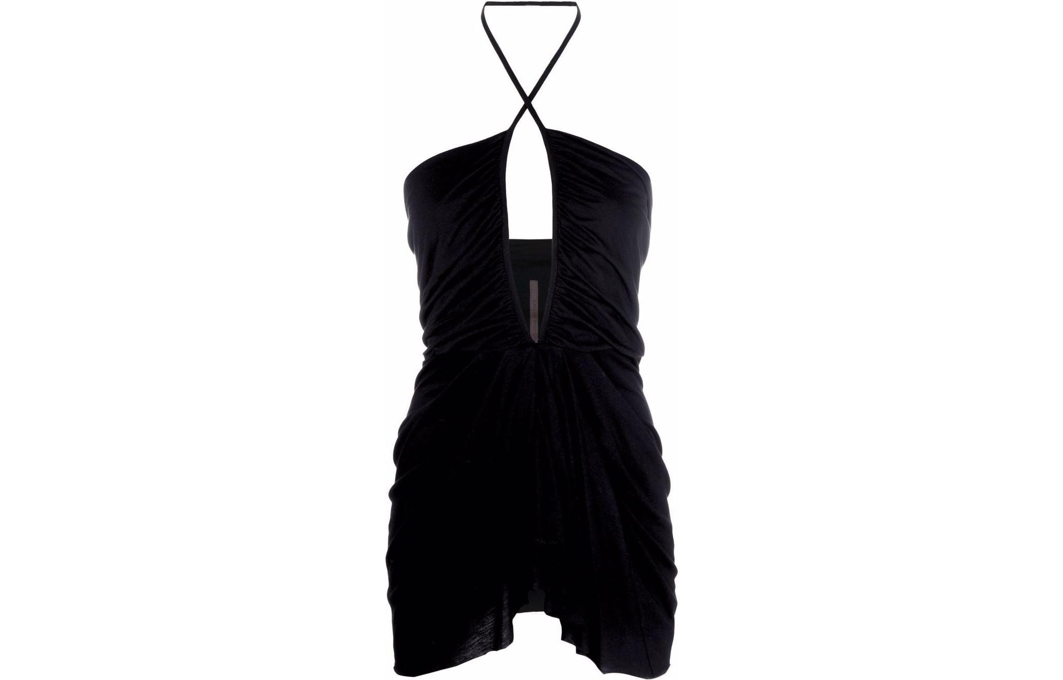 RICK OWENS Camisoles Women's Black Halter Neck