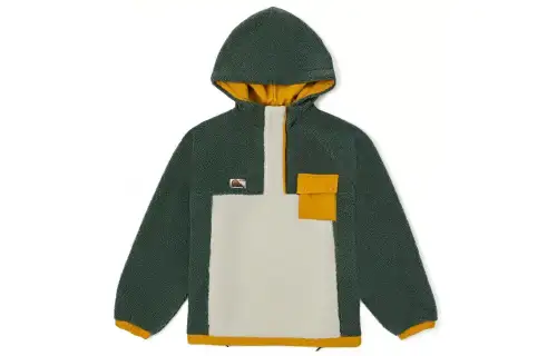 Vans Sweatshirts Women's Green Hooded Moderate Regular