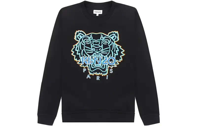 KENZO Sweatshirts Women's Black Crew Neck Moderate Other