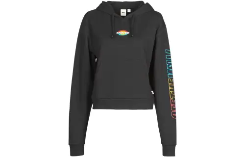 Vans Sweatshirts Women's Black Hooded Moderate Regular