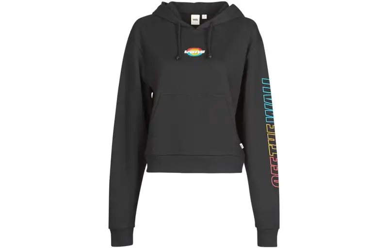 Vans Sweatshirts Women's Black Hooded Moderate Regular