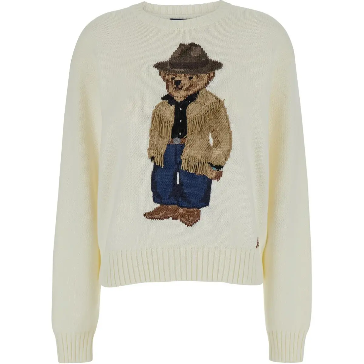 Polo Ralph Lauren Polo Bear Knitwear Standard Women's White