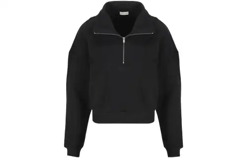 SAINT LAURENT SS23 Sweatshirt Women's Black