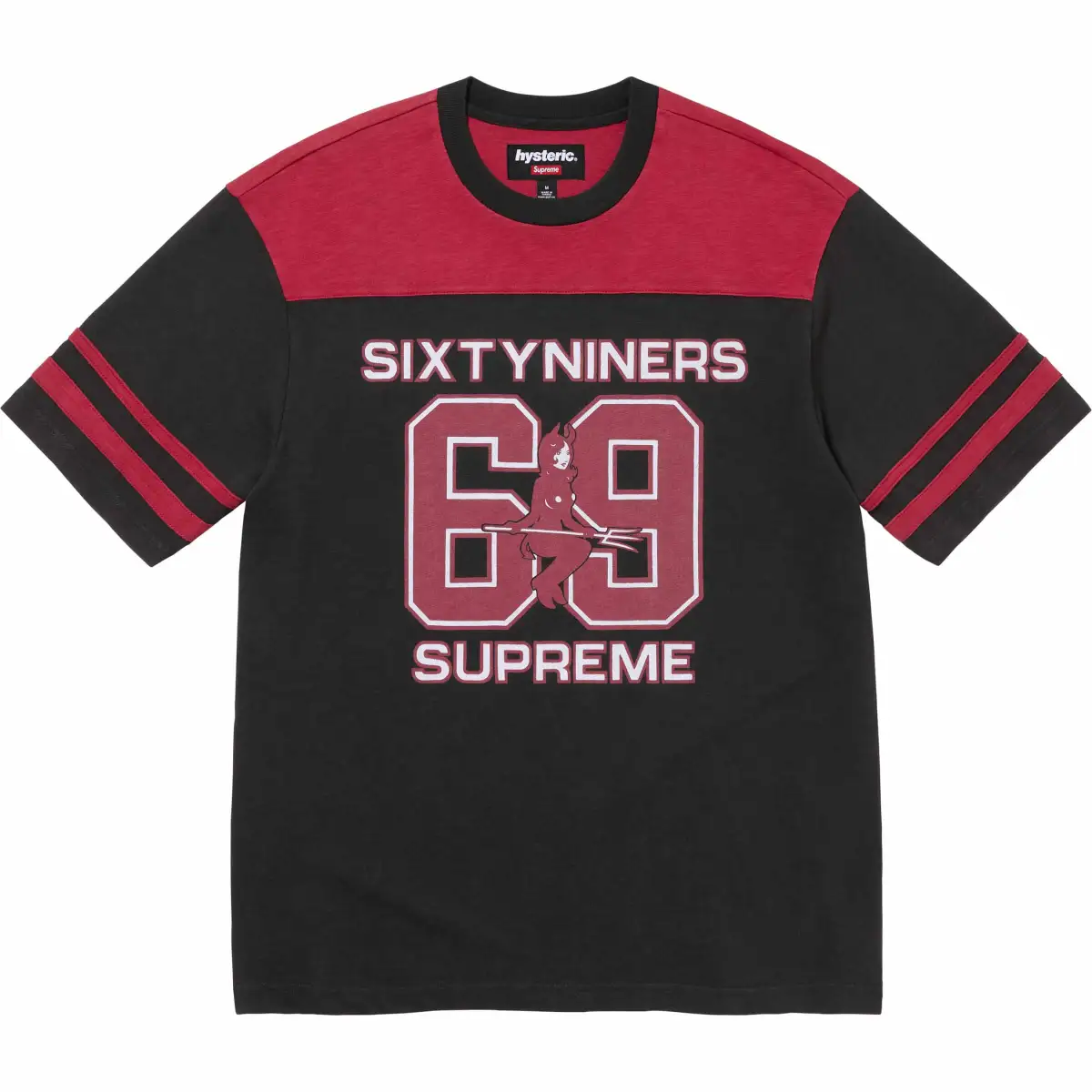 Supreme Hysteric Glamour 69 Football Top