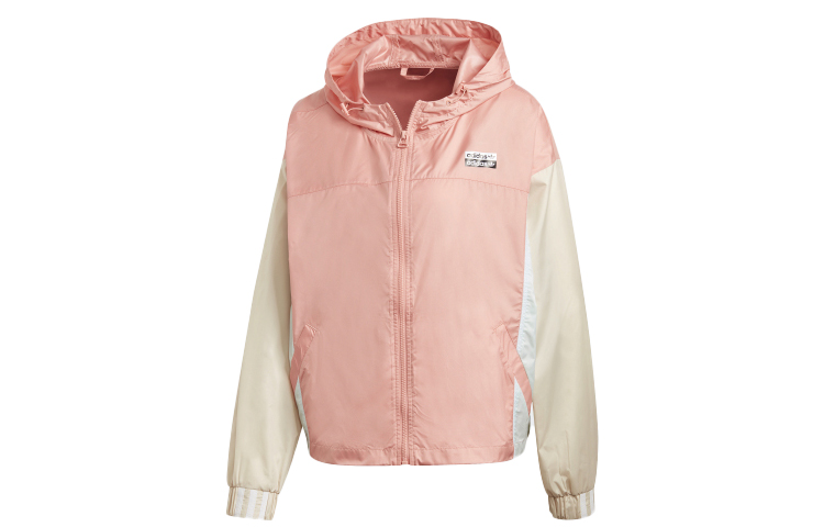 Женская куртка adidas originals RYV WINDBREAKER (розовая) — фото 1