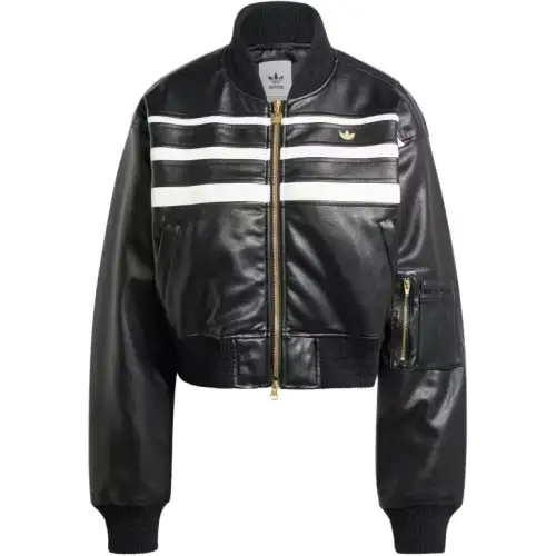 Adidas Originals Premium Pleather Bomber Jacket
