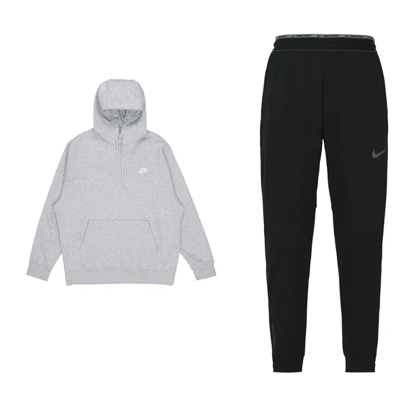 Nike Sweatshirt Sets Men's Hooded Thickened