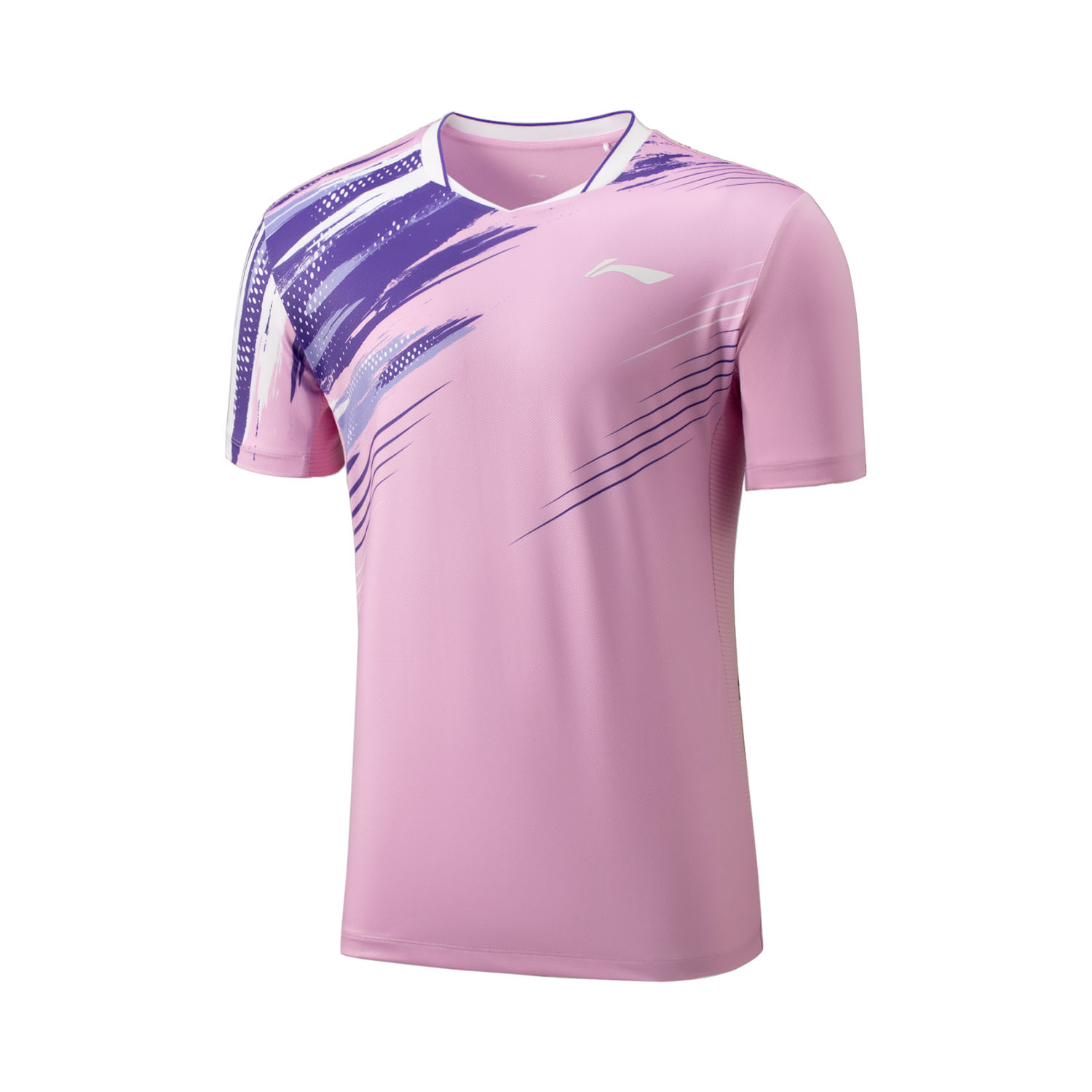 Li Ning Badminton Collection Badminton Jersey Unisex Light Blue Purple