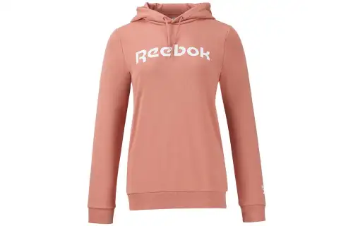Reebok Sweatshirts Women's Pink Hooded Moderate Regular