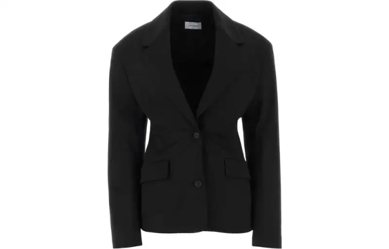 OFF-WHITE stretch-wool tailored blazer
