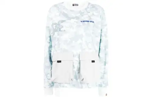 A BATHING APE Sweatshirt Women's Blue