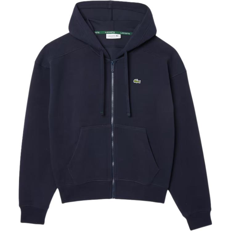 Женская куртка LACOSTE Кардиган на молнии (темно-синяя)