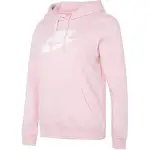Nike Sweatshirts Women's Pink Hooded Moderate Regular