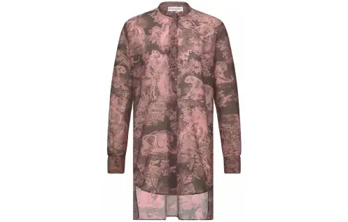 DIOR Shirts Women's Gray Crew Neck Moderate Other
