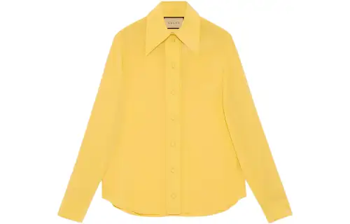 GUCCI Collared Long Sleeved Shirt