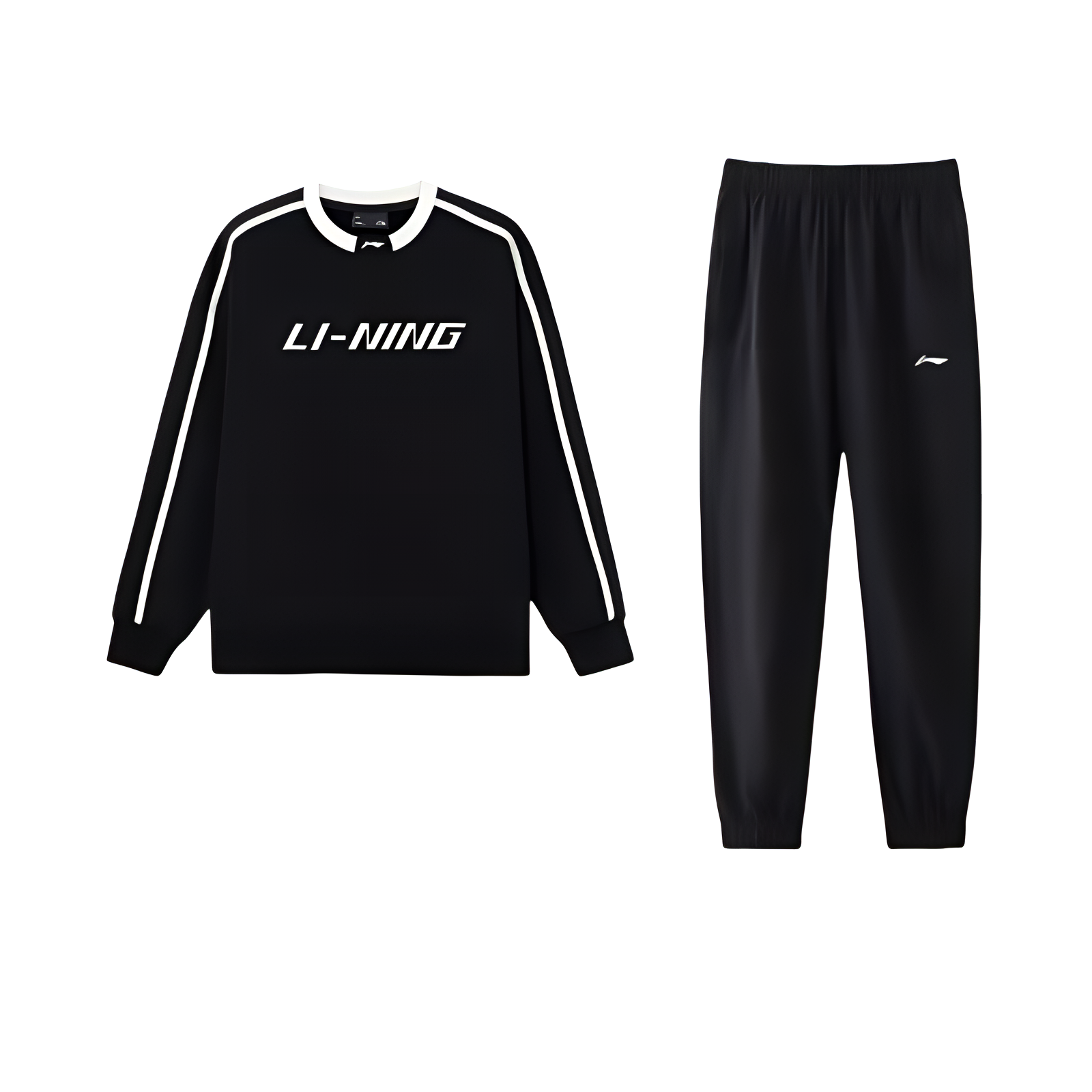 Li Ning Sports Life Collection Casual Sportswear Men’s Black