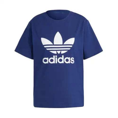 Adidas Originals Trefoil Regular T Shirt Women's Blue