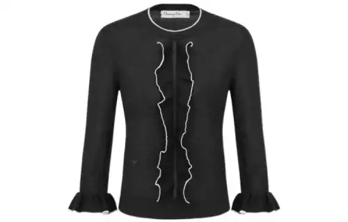DIOR FW22 Cashmere Sweater Women's Black