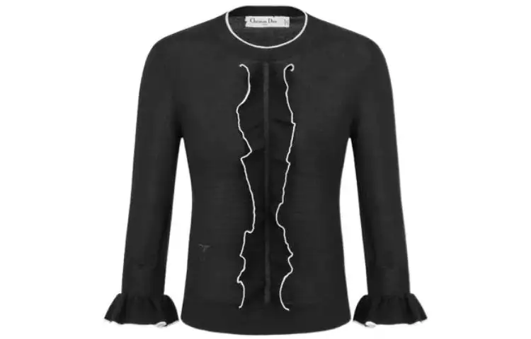 DIOR FW22 Cashmere Sweater Women's Black