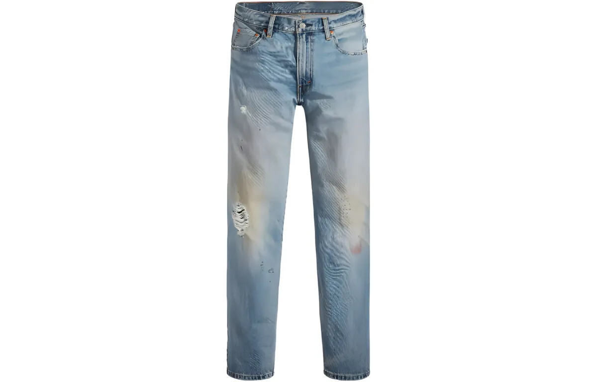 Levi's Jeans Men's Steel Blue Moderate Straight Fit Pants