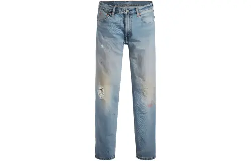 Levis Jeans Men's Steel Blue Moderate Straight Fit Pants