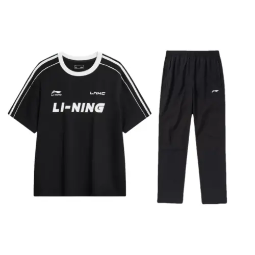 Li Ning Casual Sportswear Men's Crew Neck Moderate