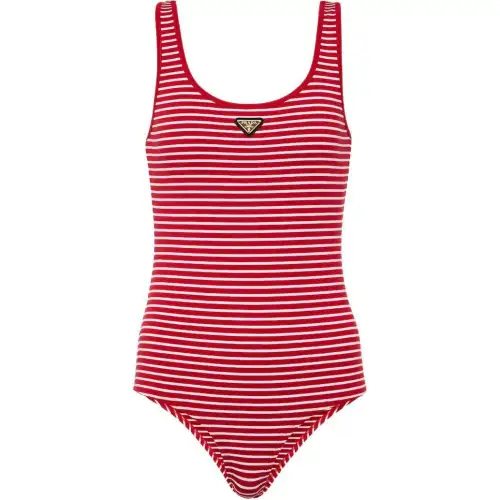 PRADA Bodysuits Women's Red Other
