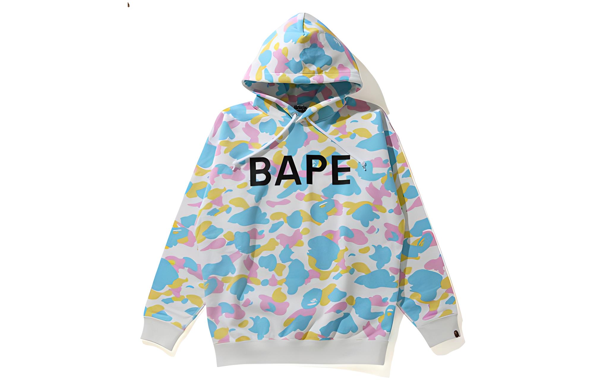 Женская худи A BATHING APE A BATHING APE Bape (разноцветная)