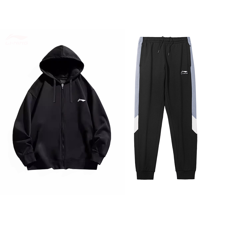 Li Ning Casual Sportswear Unisex Black