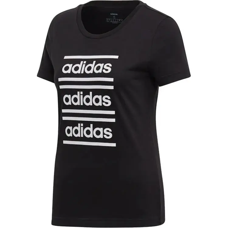 Adidas T Shirt Women's Black White