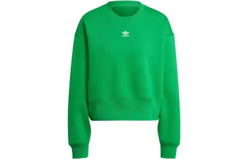 Adidas Originals Sweatshirts Women's Green Crew Neck Moderate Other