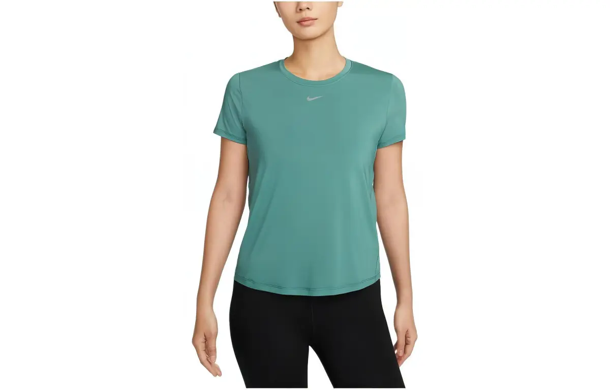 Nike One Classic Women's Dri-FIT Short-Sleeve Top 'Bicoastal/Black'