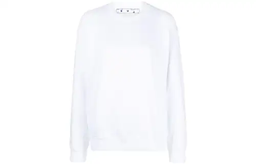 OFF WHITE Diag Printed Crewneck Sweatshirt