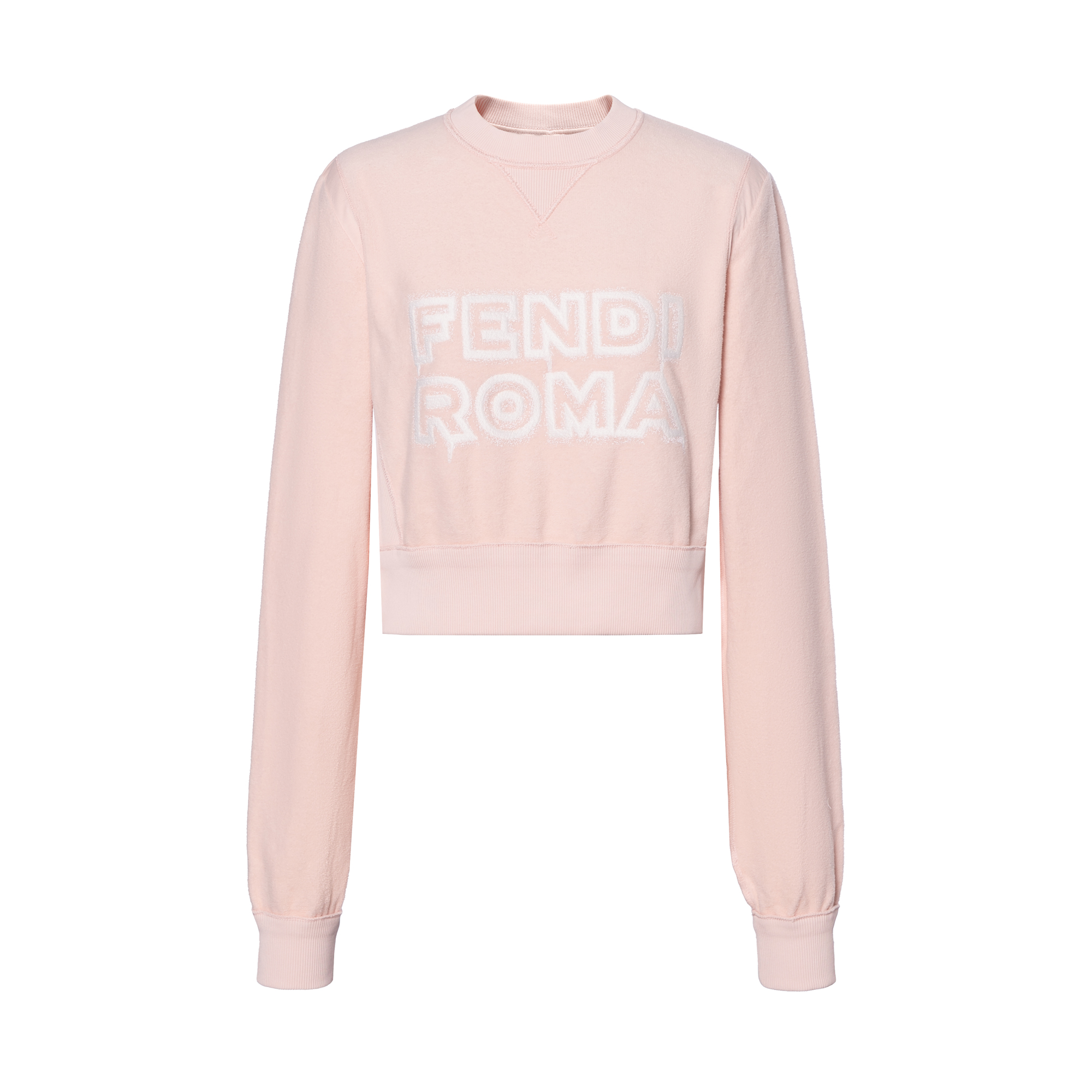 Женское худи Fendi SS23 Roma (розовое)
