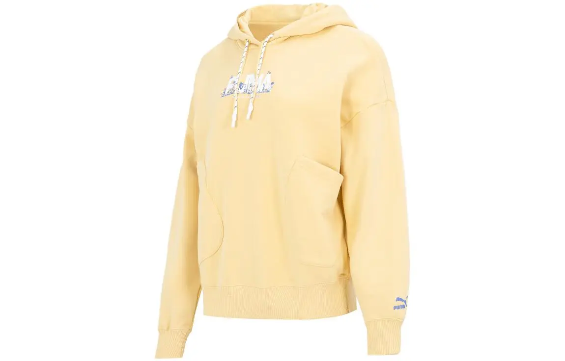 PUMA Sweatshirt Women's Light Straw Yellow