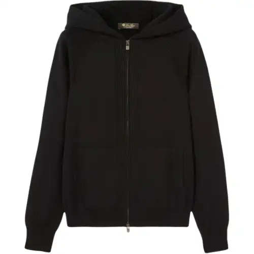 Loro Piana Cashmere Hooded Cardigan