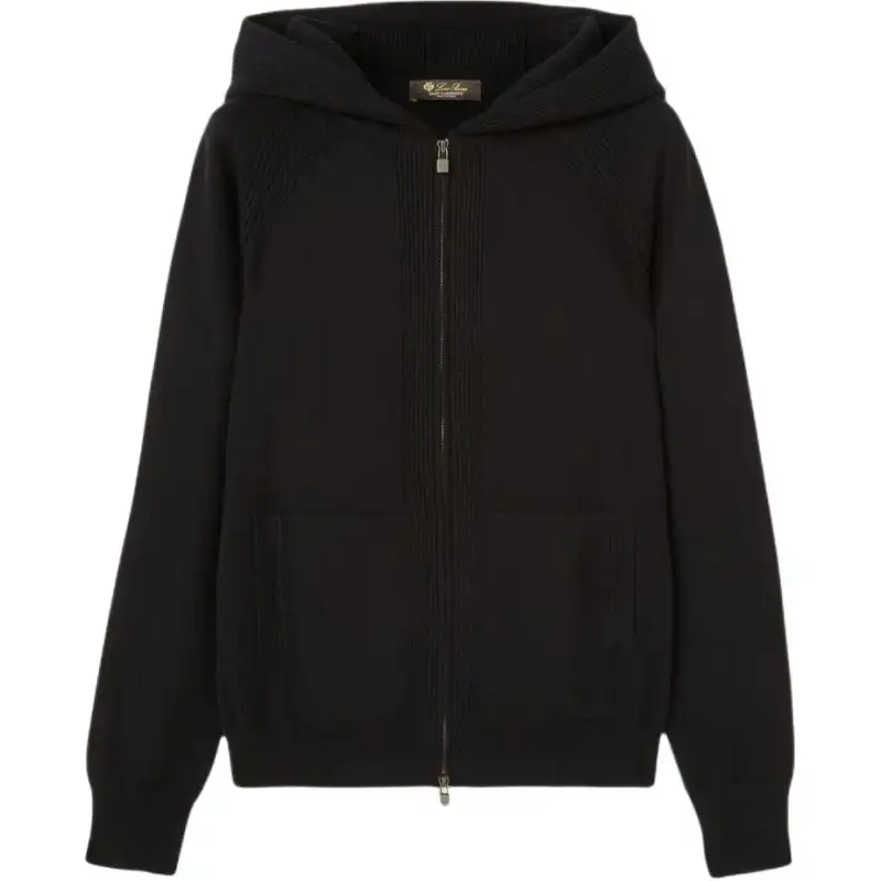 Loro Piana Cashmere Hooded Cardigan