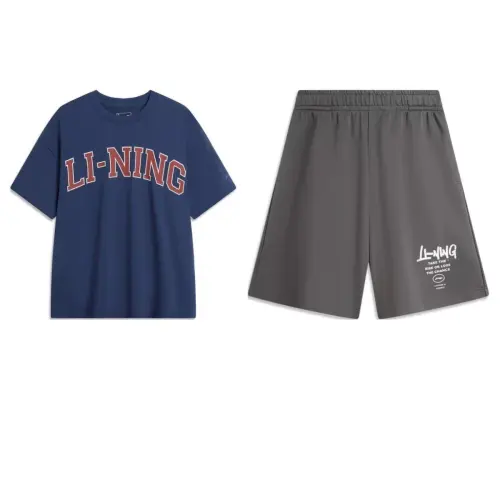 Li Ning Weekend Youth Casual Sportswear Unisex Dark Ship Blue