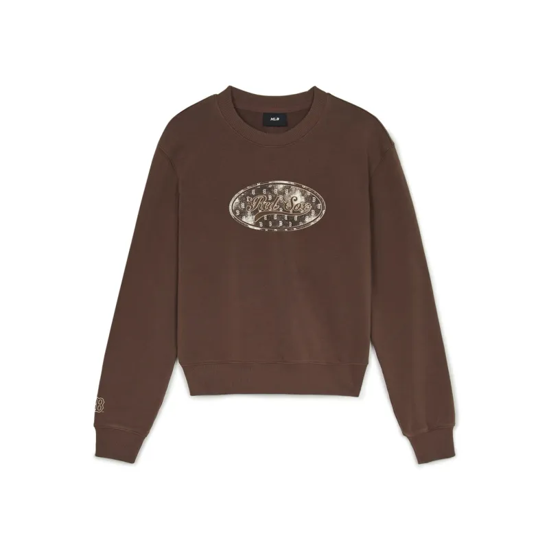 MLB Boston Red Sox Sweatshirt Women's Brown