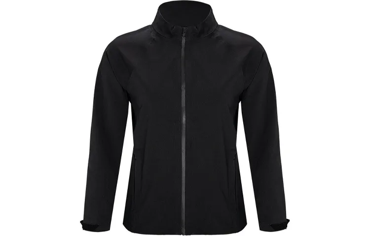 Under Armour Jackets Women's Black Stand Collar Moderate Nipped-in Waist